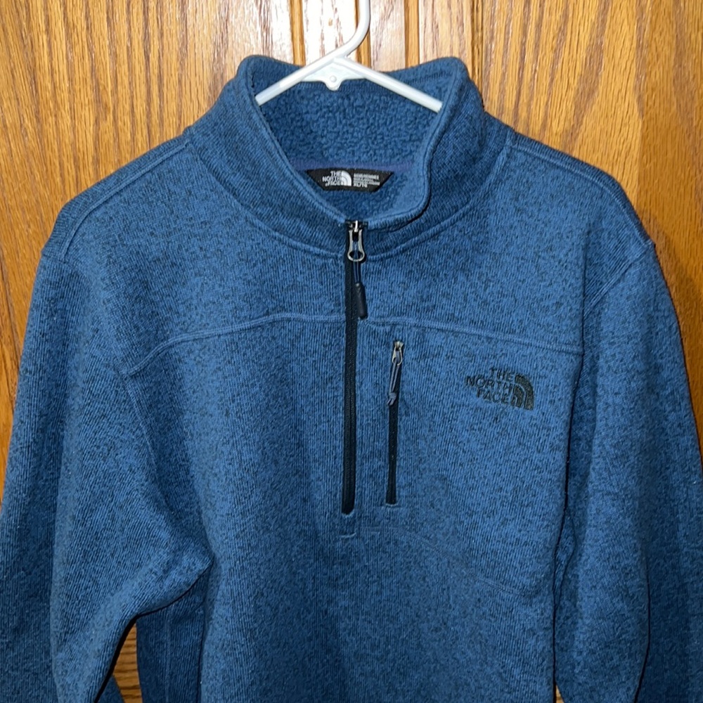 Men’s The North Face 1/4 Zip Polyester Fleece Pullover
